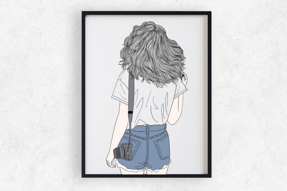 Art Print Wall Art for Female Photographers: A Fresh Editorial Design Asset