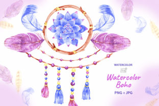 Boho Dreamcatcher Clipart for Illustrations & Digital Product Sellers