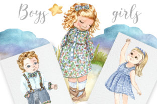 Boys and Girls Illustrations: A Fresh Visual Asset for Modern Branding
