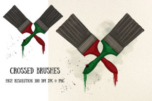 Crossed Brushes: Illustrations That Bring Creative Energy to Web Content