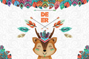 Deer Nursery Art & Woodland Animal Illustrations for Real Design Projects