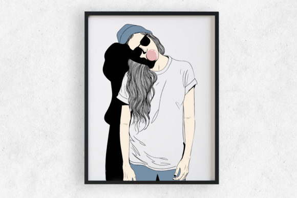 Elegant Wall Art for Modern Women Fashion Brands