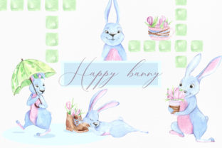 Funny Rabbit Illustrations for Crafters & Handmade Sellers