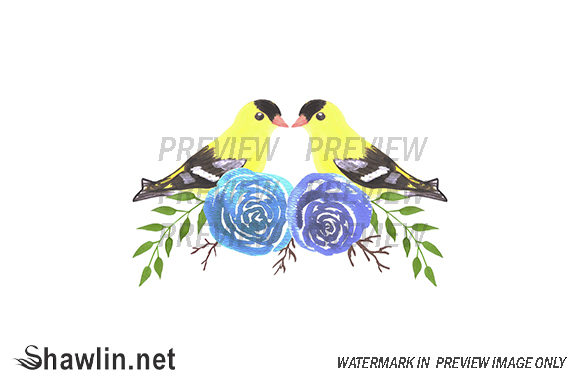 Goldfinch Couple on Rose Twig: A Visual Designer’s Review for Content Publishers