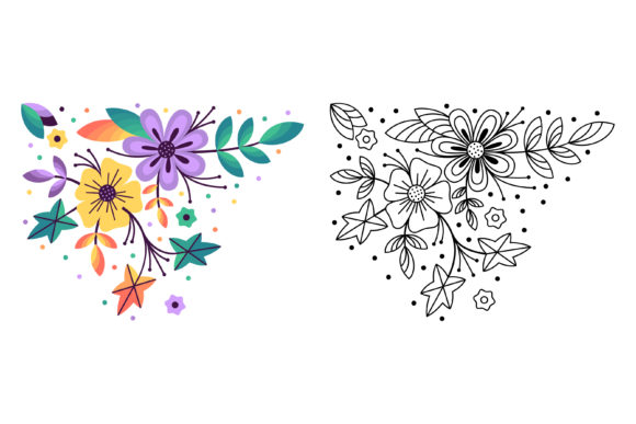 Illustration Flower Art: A Fresh Visual Boost for Modern Branding