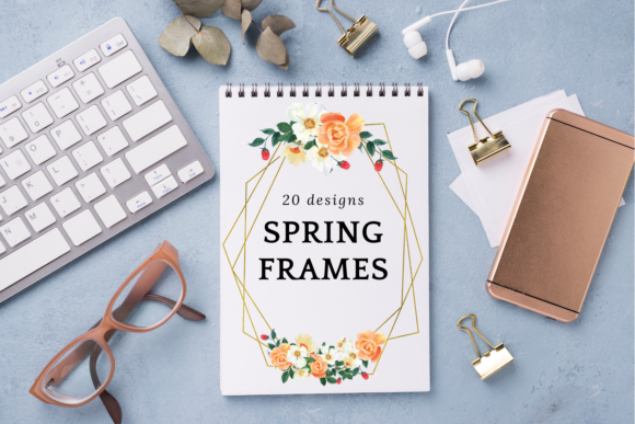 Spring Geometric Gold Frames Set: A Designer’s Real-World Embroidery Review