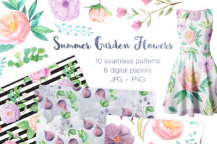 Summer Floral Seamless Patterns for Creative Sellers and Digital Product Makers