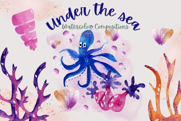 Under the Sea Illustrations: A Creative Dive into Branding and Marketing Visuals